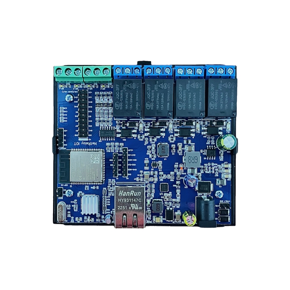 NetRelay IoT Development Board 4 Röle (PoE-Ethernet-WiFi Lan Relay) Geliştirme Kartı fiyatı, stok durumu ve online satın alma | wifianten.com